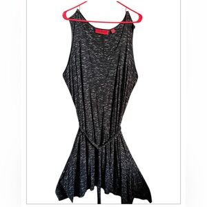 BELLE GRAY BY LISA RINNA DRESS WITH SASH BELT